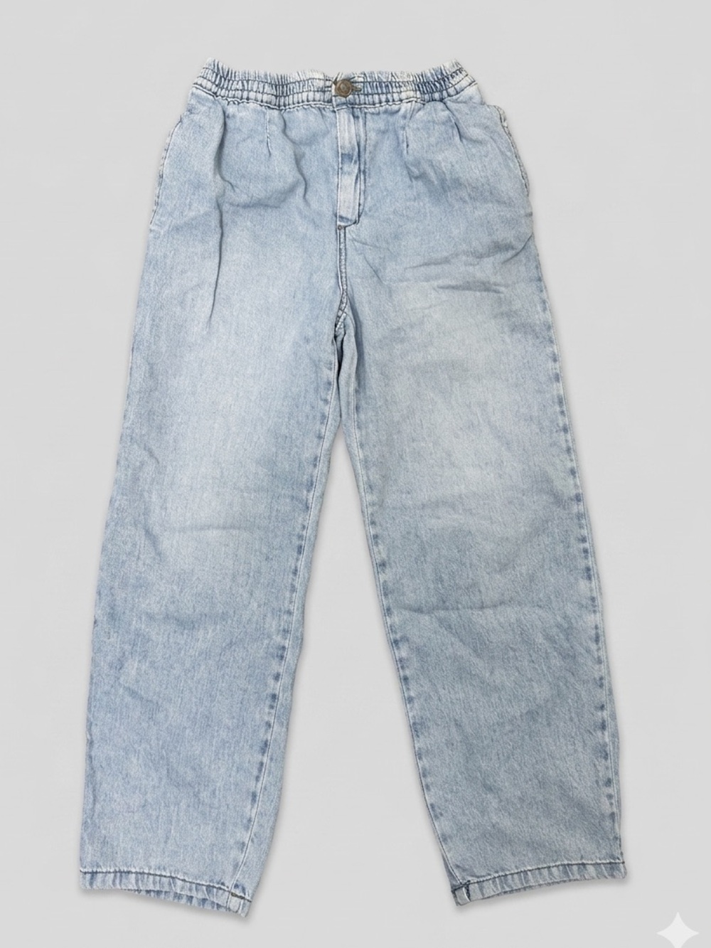 Zara Kids Light Blue Relaxed Fit Jeans, Size 11-12